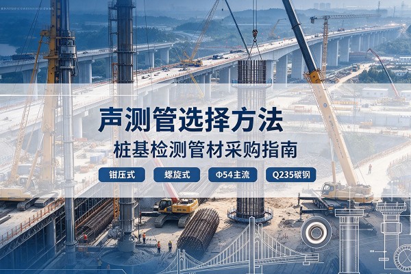 霍山声测管选型标准